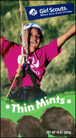 Girl Scout Cookies: Thin mints
